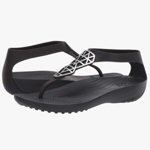 Crocs Serena T Strap Sandals